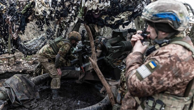 Militari ucraineni care luptă în regiunea Donețk. Sursa foto: Profimedia Images