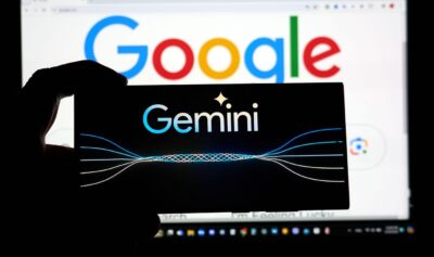 Gemini, software-ul AI al companiei Google. Sursa foto: Profimedia Images