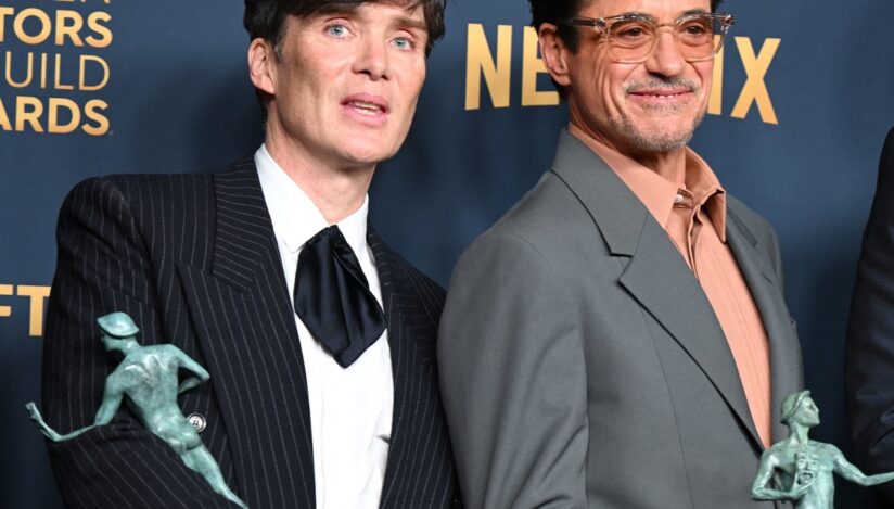 Actorii Cillian Murphy și Robert Downey Jr. Sursa foto: Profimedia Images