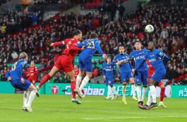 Liverpool a cucerit Cupa Ligii engleze la fotbal, duminică, după ce a învins-o în finală pe Chelsea cu scorul de 1-0. Sursa foto: Profimedia Images