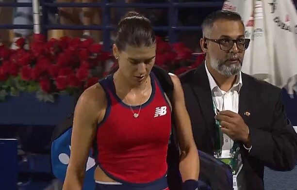 Sorana Cîrstea, învinsă de Jasmine Paolini, în semifinale turneului de la Dubai / captura video