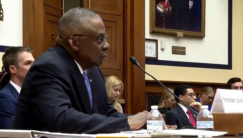 Lloyd Austin, secretarul american al apărării / captura video