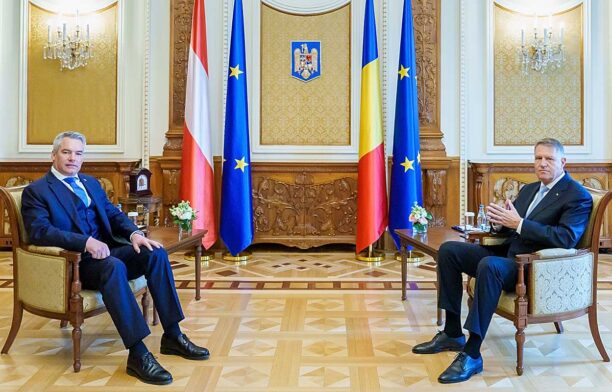 Karl Nehammer, întrevedere cu președintele Klaus Iohannis