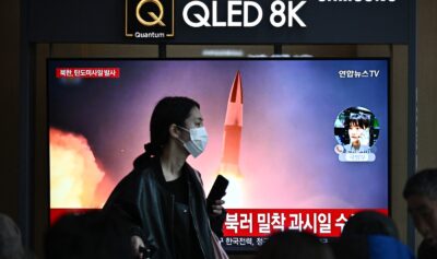 Coreea de Nord a lansat o rachetă balistică. Sursa foto: Profimedia Images