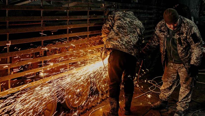Ucraina construieşte linii defensive fortificate / Sursa foto: Facebook, Volodimir Zelenski