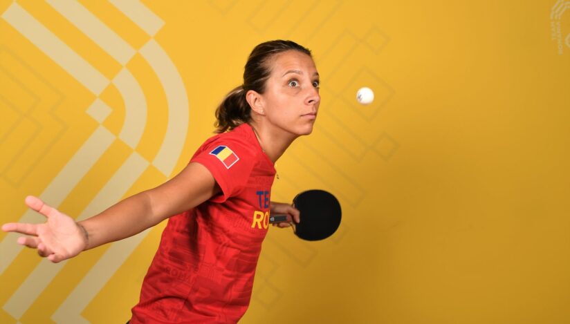 Jucătoarea română de tenis de masă Elizabeta Samara. Sursa foto: Comitetul Olimpic și Sportiv Român