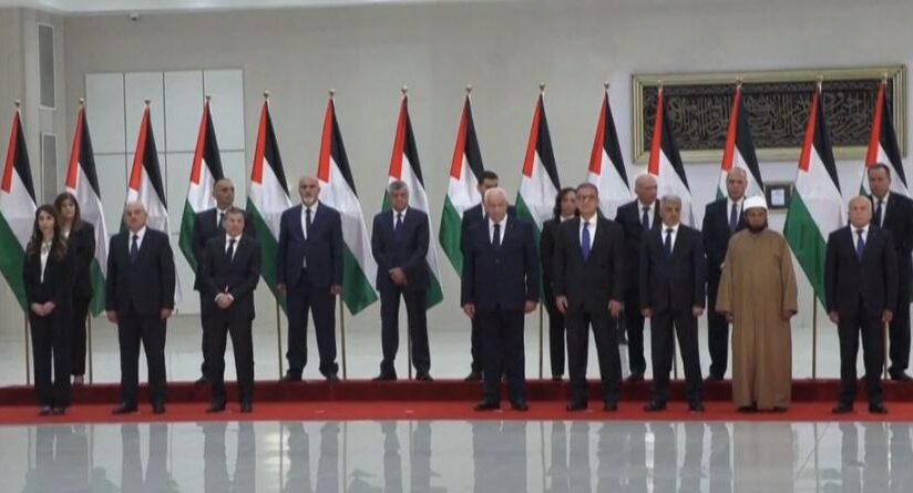 Un nou guvern palestinian a fost învestit la Ramallah