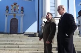 Joe Biden și Volodimir Zelenski/ captura video