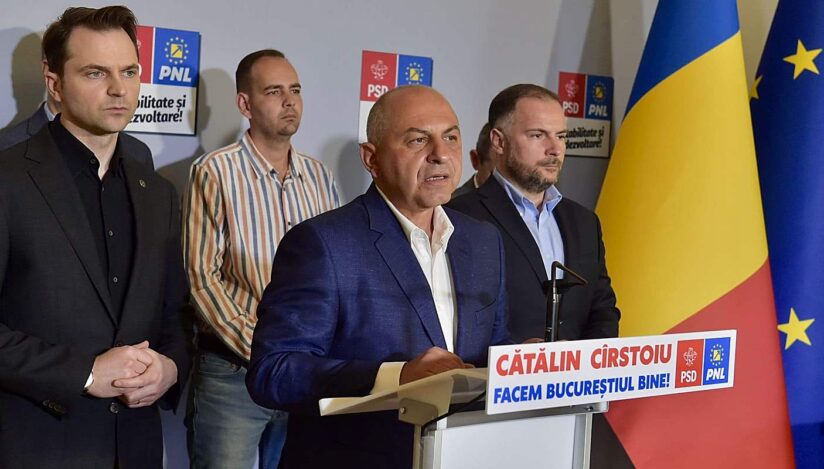 Candidatul PSD - PNL la Primăria Capitalei, Cătălin Cîrstoiu