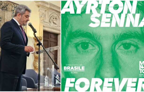 Renato Mosca, ambasadorul Braziliei la Roma, anunță expoziție comemorativă Ayrton Senna