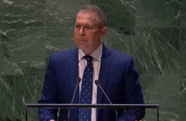 Ambasadorul Israelului la ONU Gilad Erdan / captura video