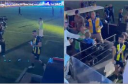 Hamdallah (Al-Ittihad), biciuit de un spectator
