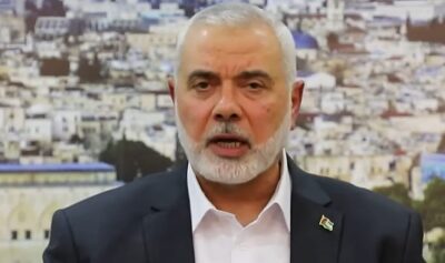 Liderul Hamas Ismail Haniyeh / captura video