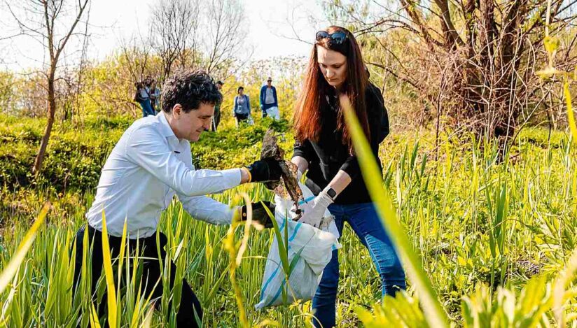 Ecologizare Parc Văcăreşti