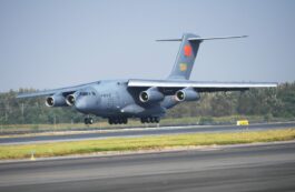 Aeronava aparținând Chinei. Aviația chineză. Sursa foto: Profimedia Images