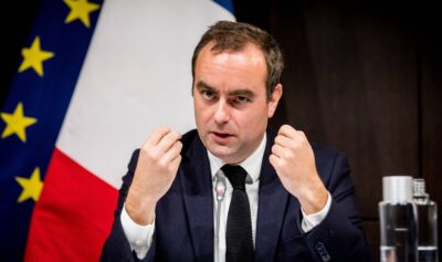Ministrul francez al Apărării, Sébastien Lecornu. Sursa: Profimedia Images