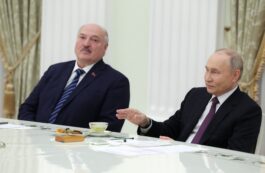 Alexandr Lukasenko și Vladimir Putin