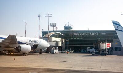Aeroportul Ben Gurion, din Tel Aviv. Sursa foto: Profimedia Images