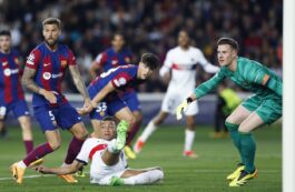PSG a învins-o pe FC Barcelona cu 4-1 şi s-a calificat în semifinalele Ligii Campionilor. Sursa foto: Profimedia Images