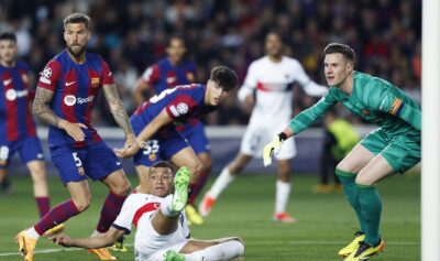 PSG a învins-o pe FC Barcelona cu 4-1 şi s-a calificat în semifinalele Ligii Campionilor. Sursa foto: Profimedia Images