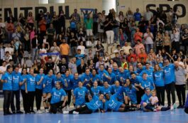 CSM Bucureşti a cucerit al şaptelea titlu de campioană a României la handbal feminin. Sursa foto: CSM Bucuresti/Facebook