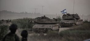 Tancuri israeliene în Rafah / NEXTA