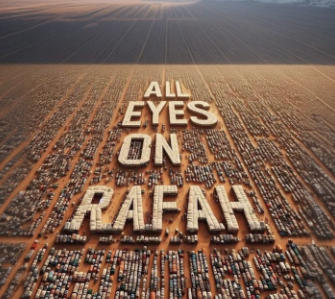 All eyes on Rafah / captură Instagram shahv4012