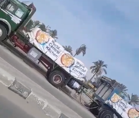 60 de camioane cu ajutoare pentru Gaza aşteaptă în Al Arish