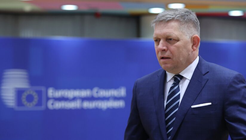 Premierul slovac Robert Fico. Sursa foto: Profimedia Images