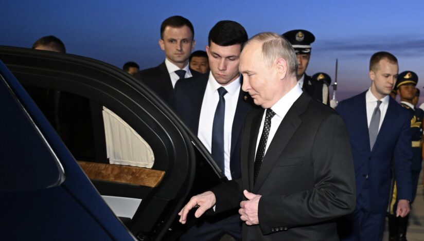 Preşedintele rus Vladimir Putin efectuează o vizită de două zile în China. Sursa foto: Profimedia Images