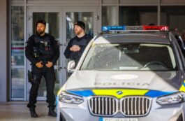 Spitalul din Banska Bistrica, unde a fost operat premierul slovac Robert Fico, victima unei tentative de omor. Sursa foto: Profimedia Images