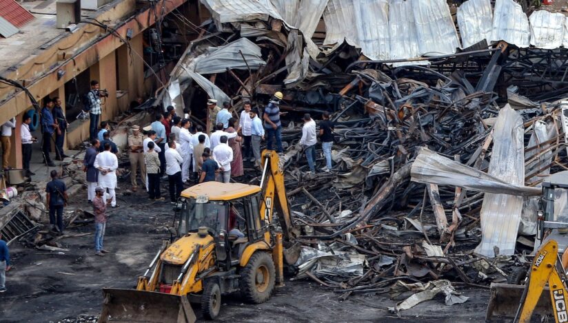 Incendiu în Rajkot / Profimedia Images