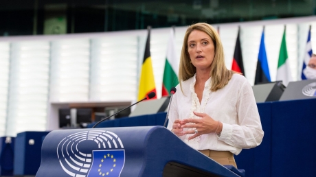 Preşedinta Parlamentului European, Roberta Metsola