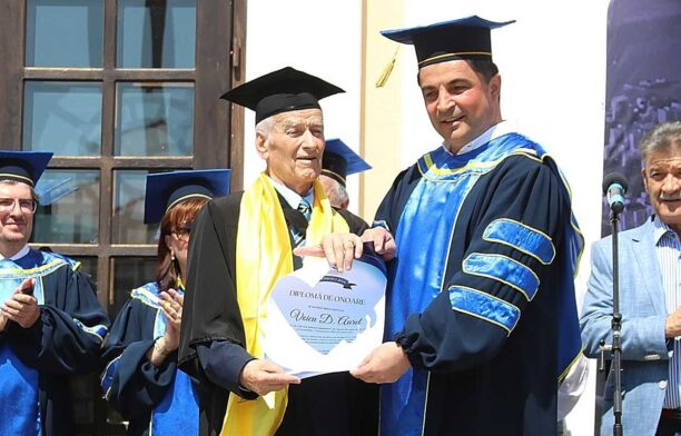 Cel mai în vârstă student din România, Aurel Voicu