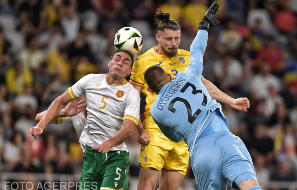 Meciul amical dintre naționalele de fotbal ale României și Bulgăriei, desfășurat pe Stadionul Steaua din București. Sursa foto: Agerpres