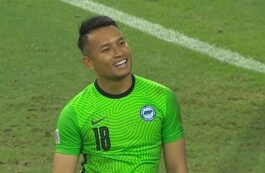Hassan Sunny, portarul naţionalei Singapore / captura video