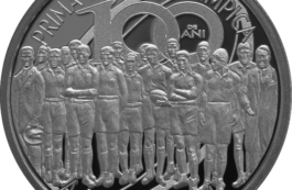 BNR lansează o monedă din argint cu tema 100 de ani de la cucerirea primei medalii olimpice a României. Sursa foto: bnr.ro