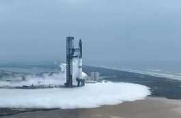 SpaceX a lansat gigantica rachetă Starshi / captura video