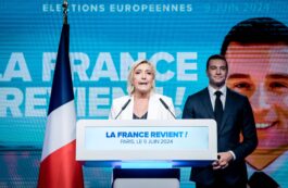 Marine Le Pen și Jordan Bardella