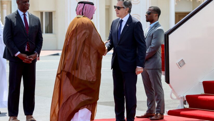 Antony Blinken în în Qatar / Foto: crestinortodox.ro