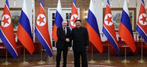 Kim Jong Un şi Vladimir Putin / Profimedia Images