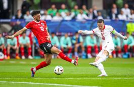 EURO 2024. Selecţionata Austriei a învins echipa Poloniei cu scorul de 3-1. Sursa foto: Profimedia Images