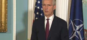 Secretarul general al NATO, Jens Stoltenberg / captura video