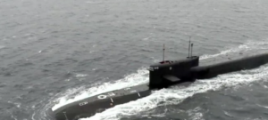 Rusia folosește submarine în Marea Neagră / Foto captură UNITED24 Media
