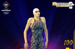 Înotătoarea Rebecca Aimee Diaconescu. Sursa foto: Comitetul Olimpic şi Sportiv Român