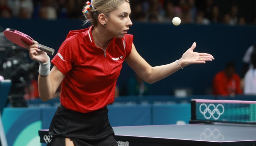 Bernadette Szocs. Sursa foto: Federația Română de Tenis de Masă