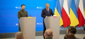 Volodimir Zelenski şi Donald Tusk