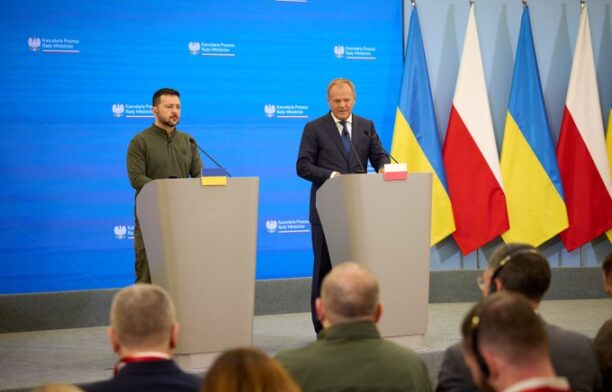 Volodimir Zelenski şi Donald Tusk