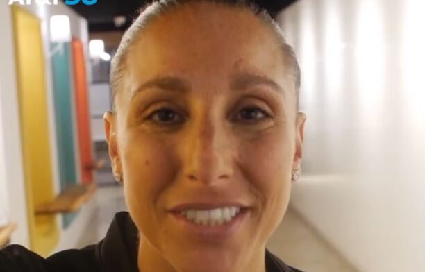 Jucătoarea de baschet Diana Taurasi. Captura video