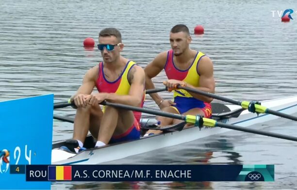 Canotorii români Andrei Cornea şi Marian Enache
